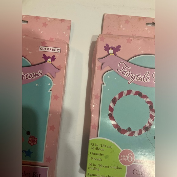 Colorbök Fairytale Dreams Charm Bracelet Kit Set Of 2- New Never Been Used - Picture 6 of 9